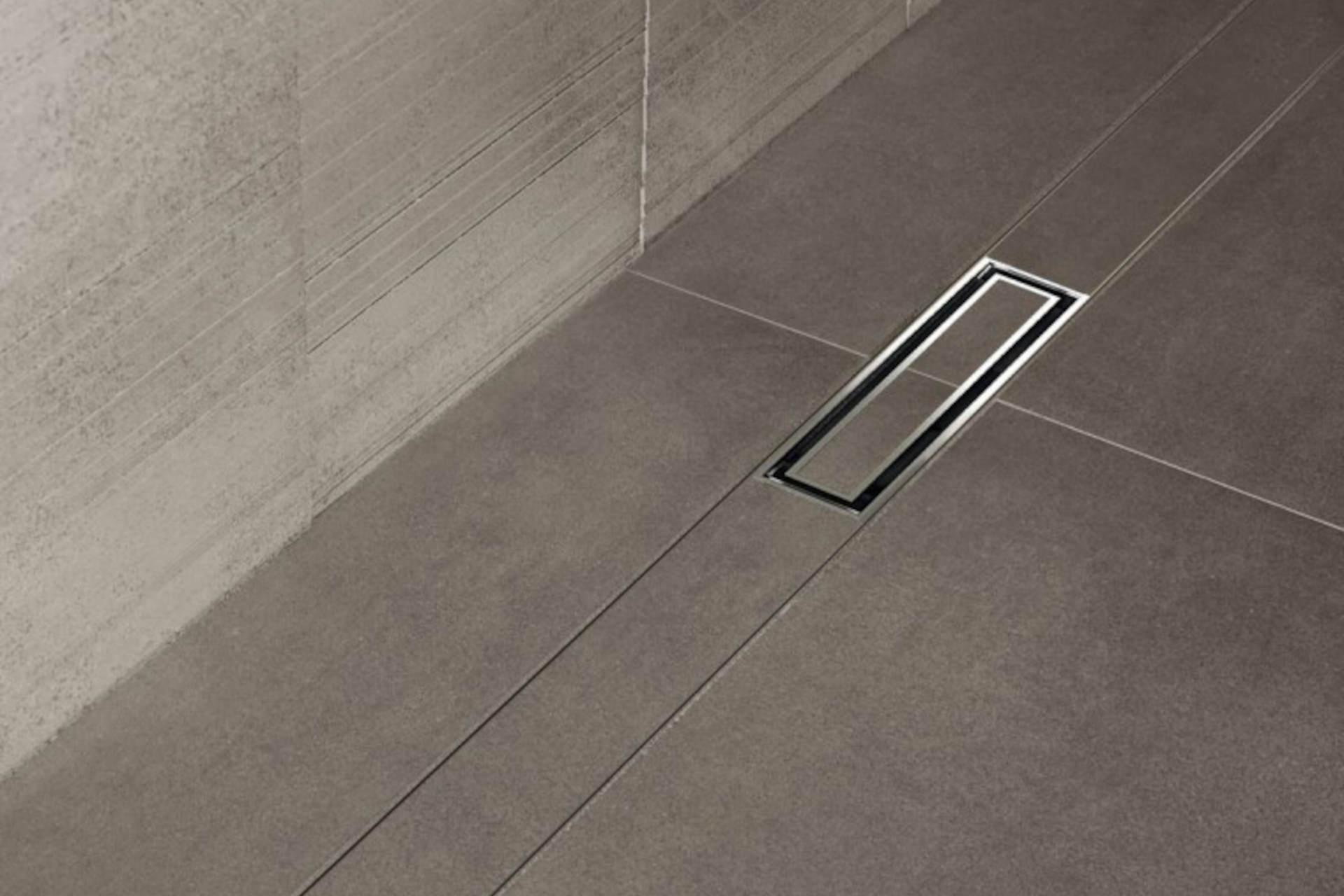 SPLASH Bad Geberit Duschrinne CleanLine Befliesbar