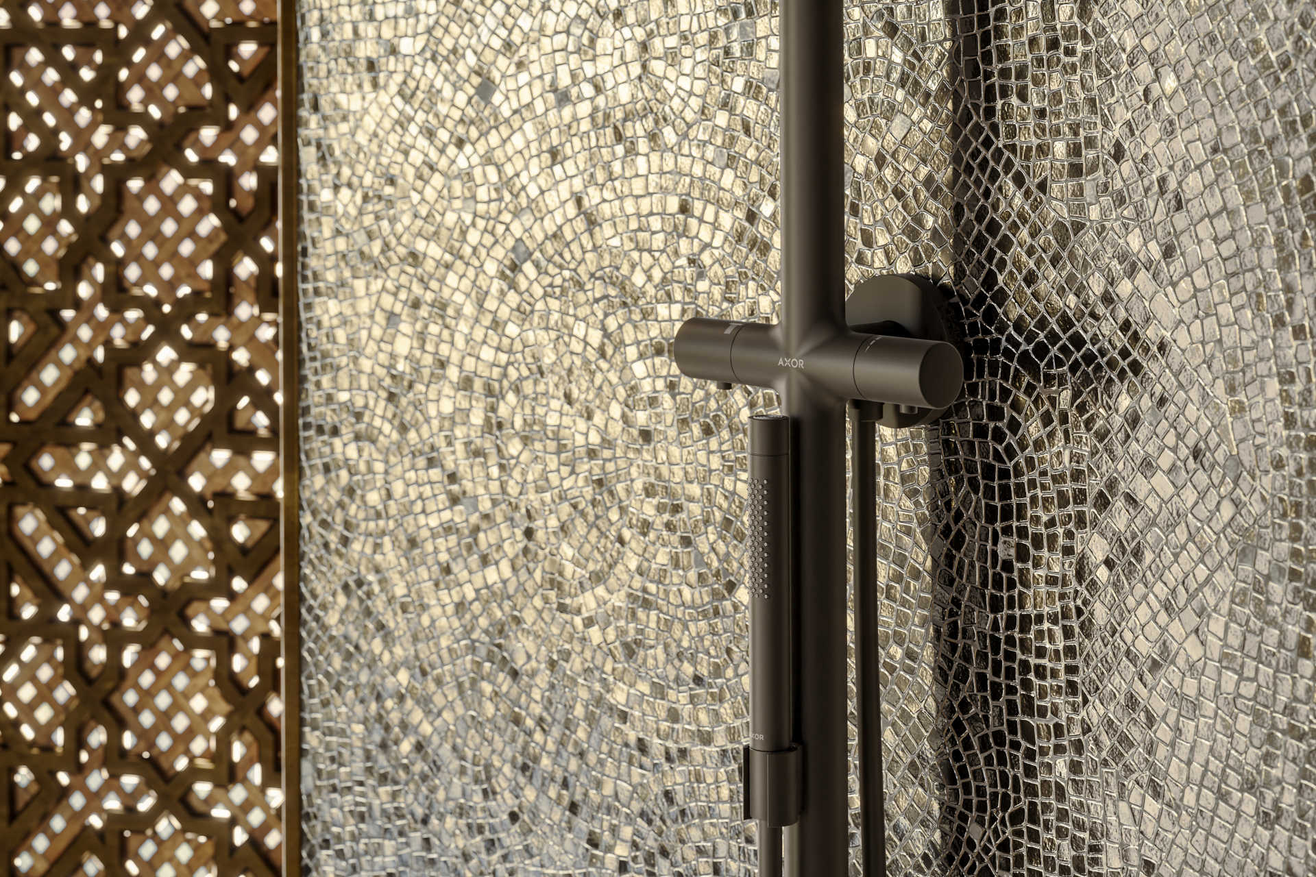 SPLASH Bad Axor Strack Nature Shower Indoor Close