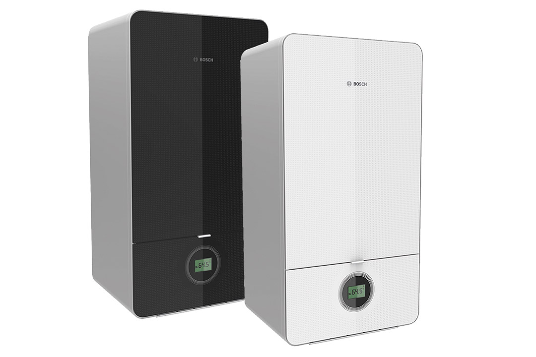 Mit der smarten Gasbrennwert-Anlage Condens 7000i W in weiß oder schwarzer Glasverkleidung ist es ganz einfach, effizienten Wärmekomfort in Ihrem Zuhause zu genießen.
