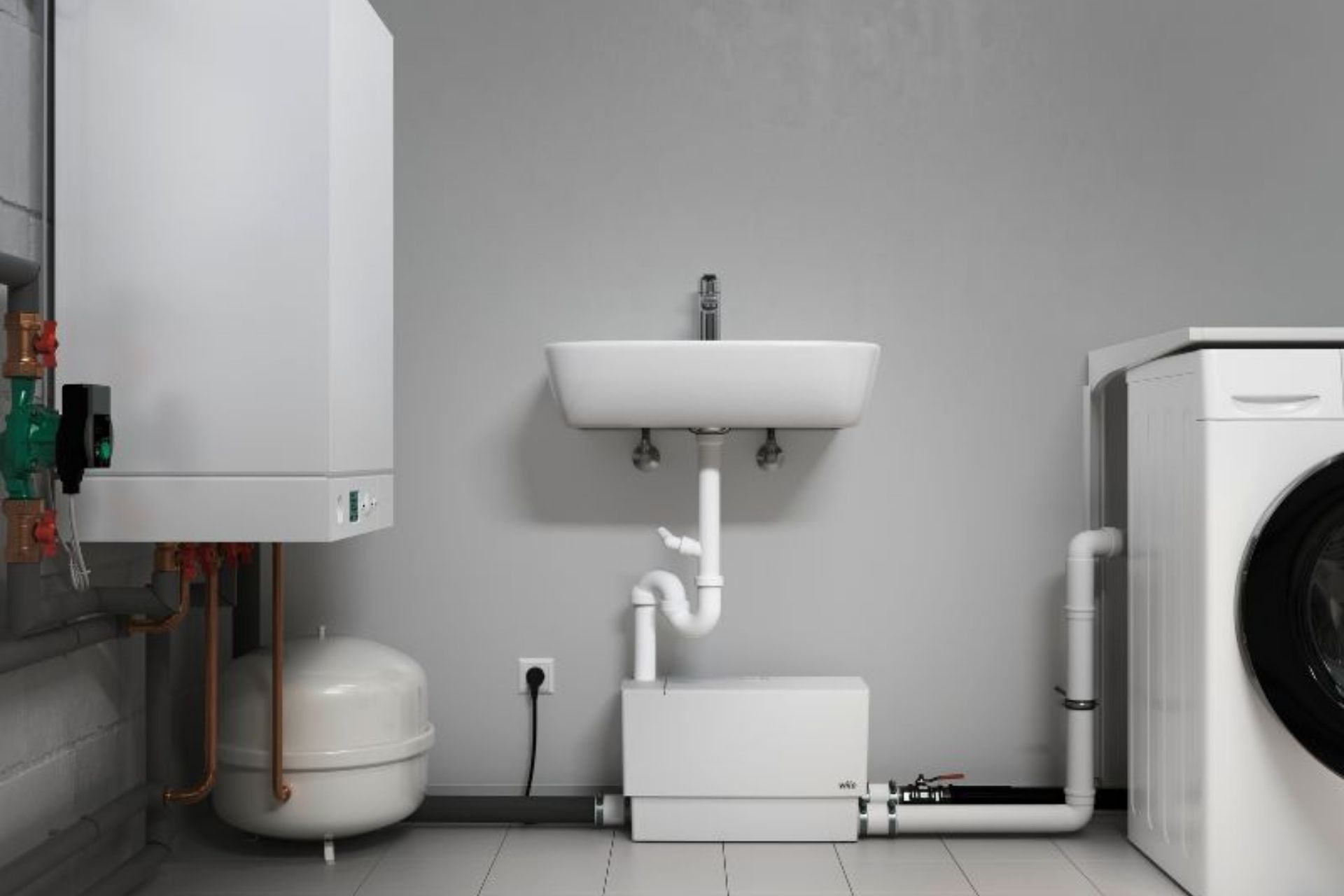 SPLASH Bad Wilo DrainLift MINI Serie Hebeanlage 4