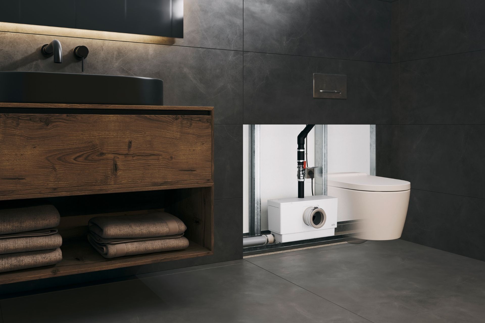 SPLASH Bad Wilo DrainLift MINI Serie Hebeanlage4