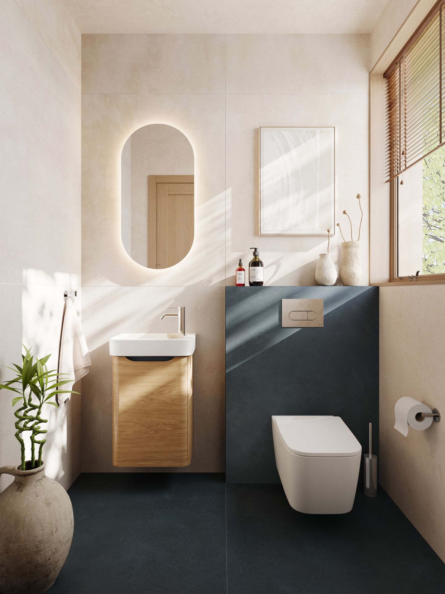 SPLASH Bad VitrA Essentials Core NewIntegra Round