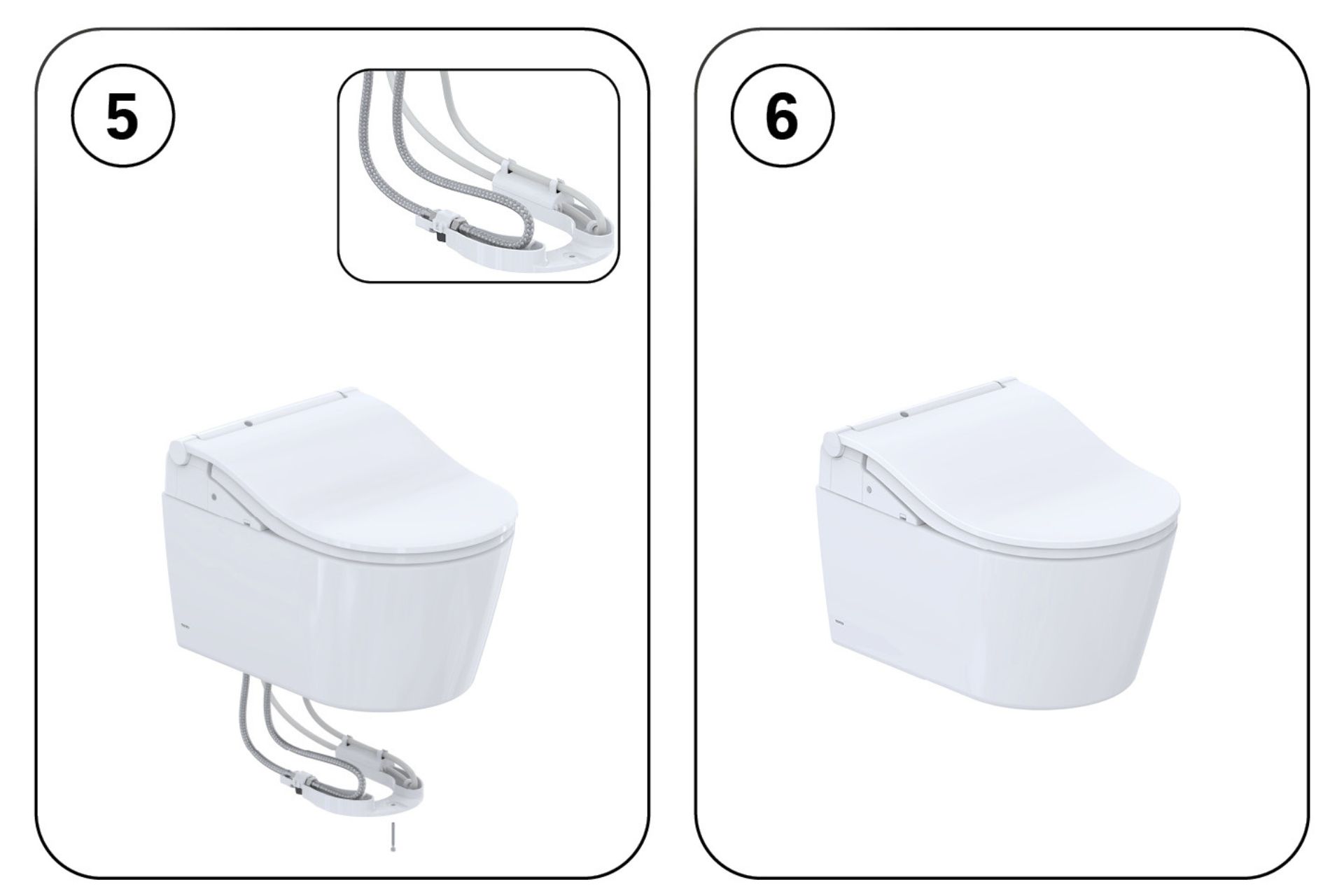 SPLASH Bad TOTO WC Zu Washlet 08