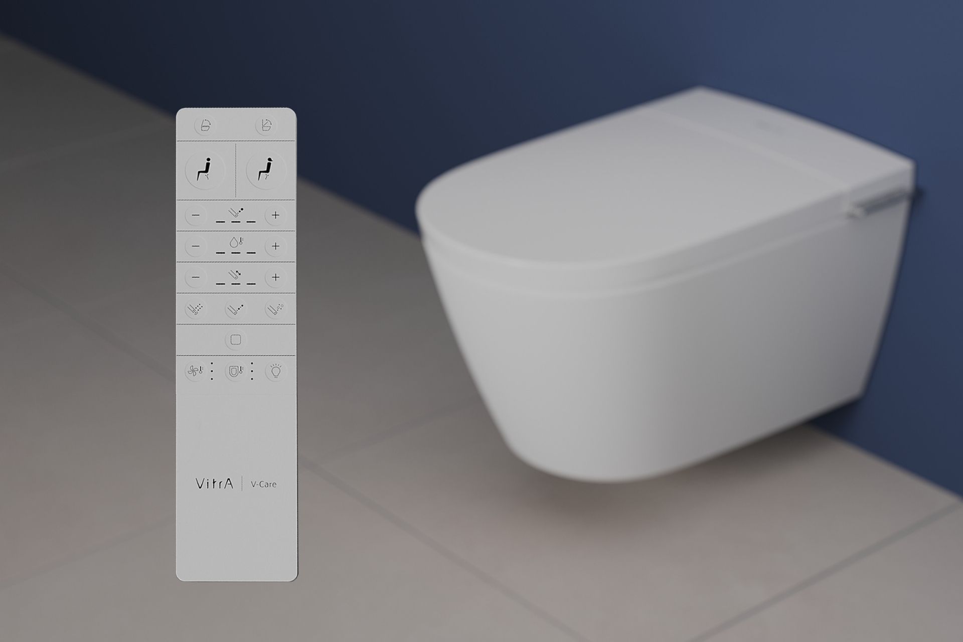 SPLASH Bad VitrA V Care 3.0 Dusch WC 8
