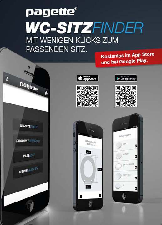 App Mobile Wc Sitz Finder Pagette Splash Bad Toto Germany