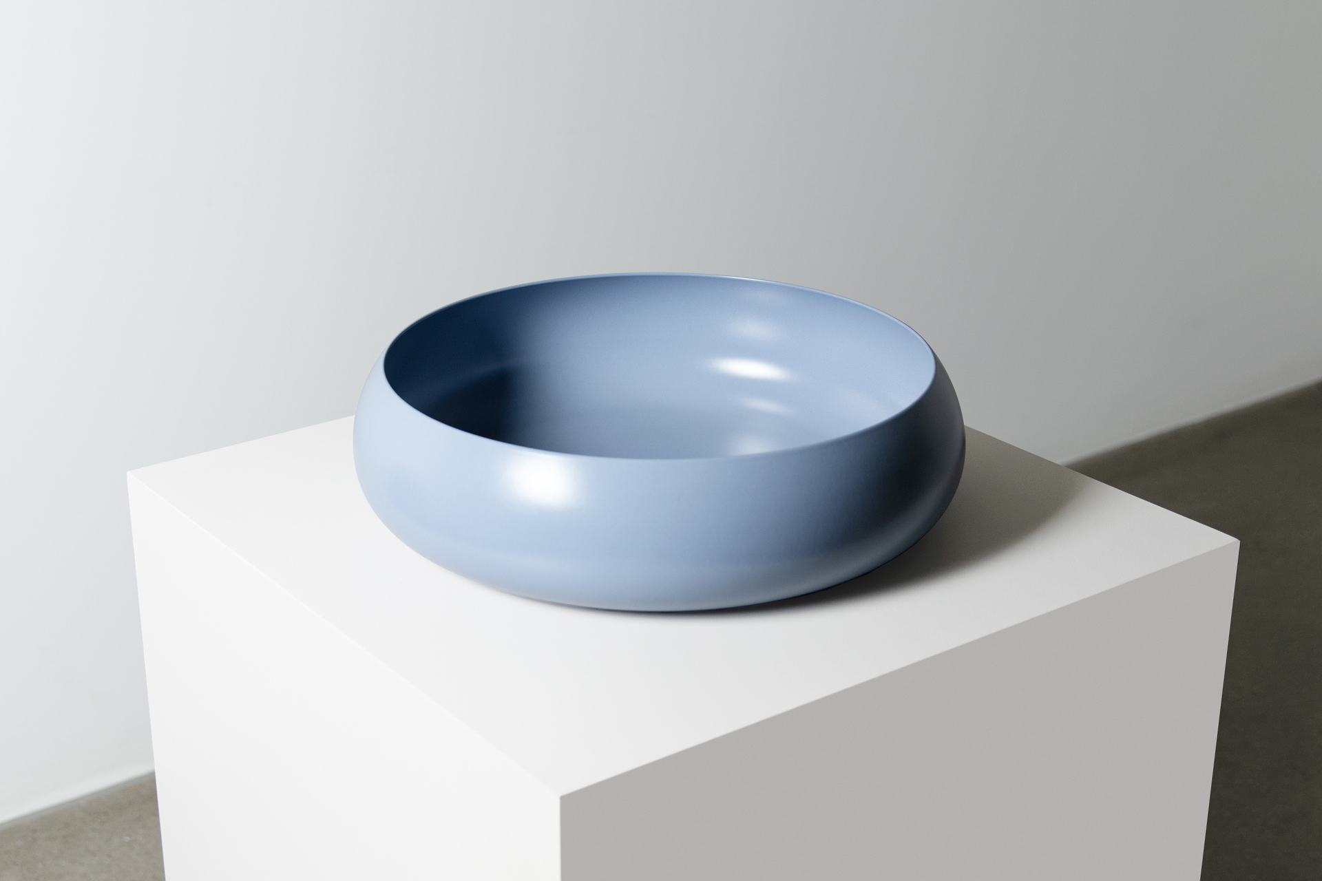 Waschbecken Bette Craft in der Effektfarbe Satin Blue.