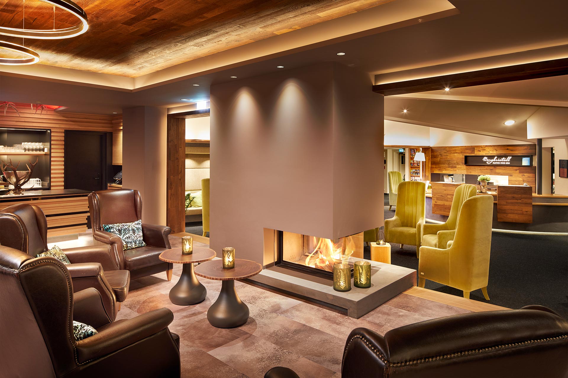 Hotel Bergkristall SPA Kamin Restaurant