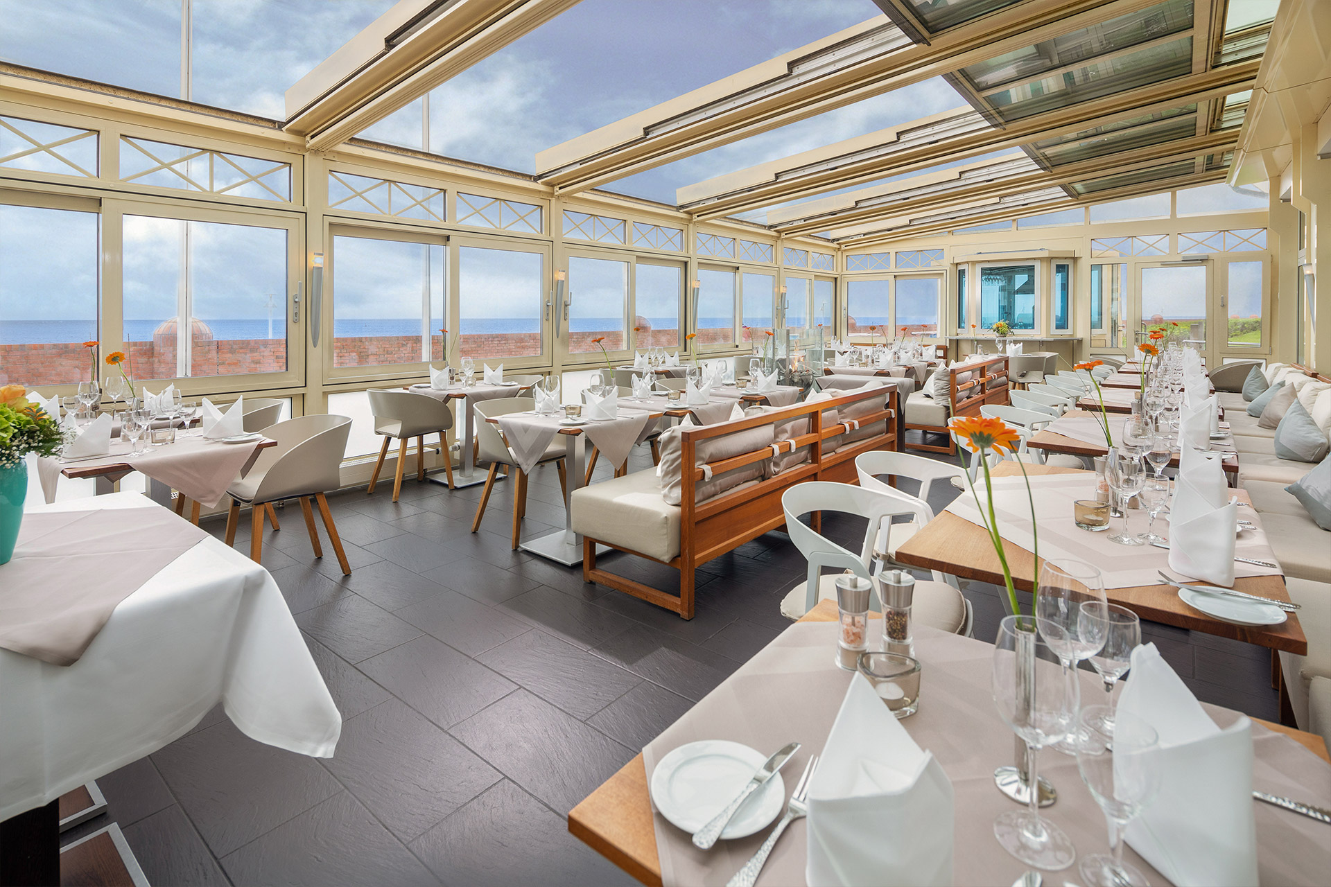 Hotel Georgshoehe Norderney Strandterrasse